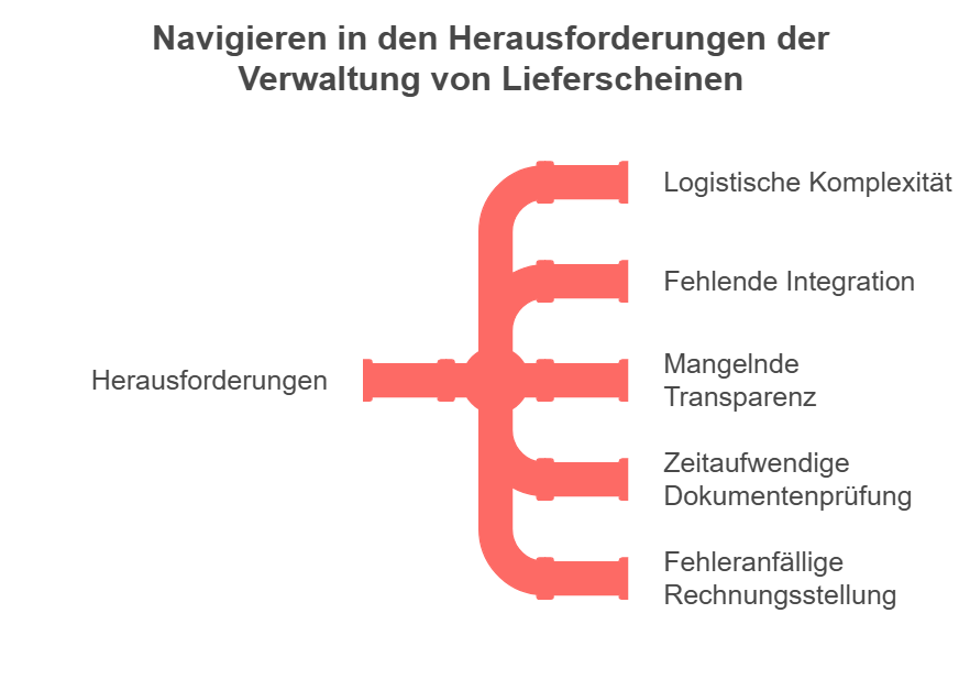 Herausforderungen bei der Verwaltung und Abwicklung von Lieferscheinen auf Baustellen - visual selection