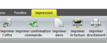 screenshot logiciel impression
