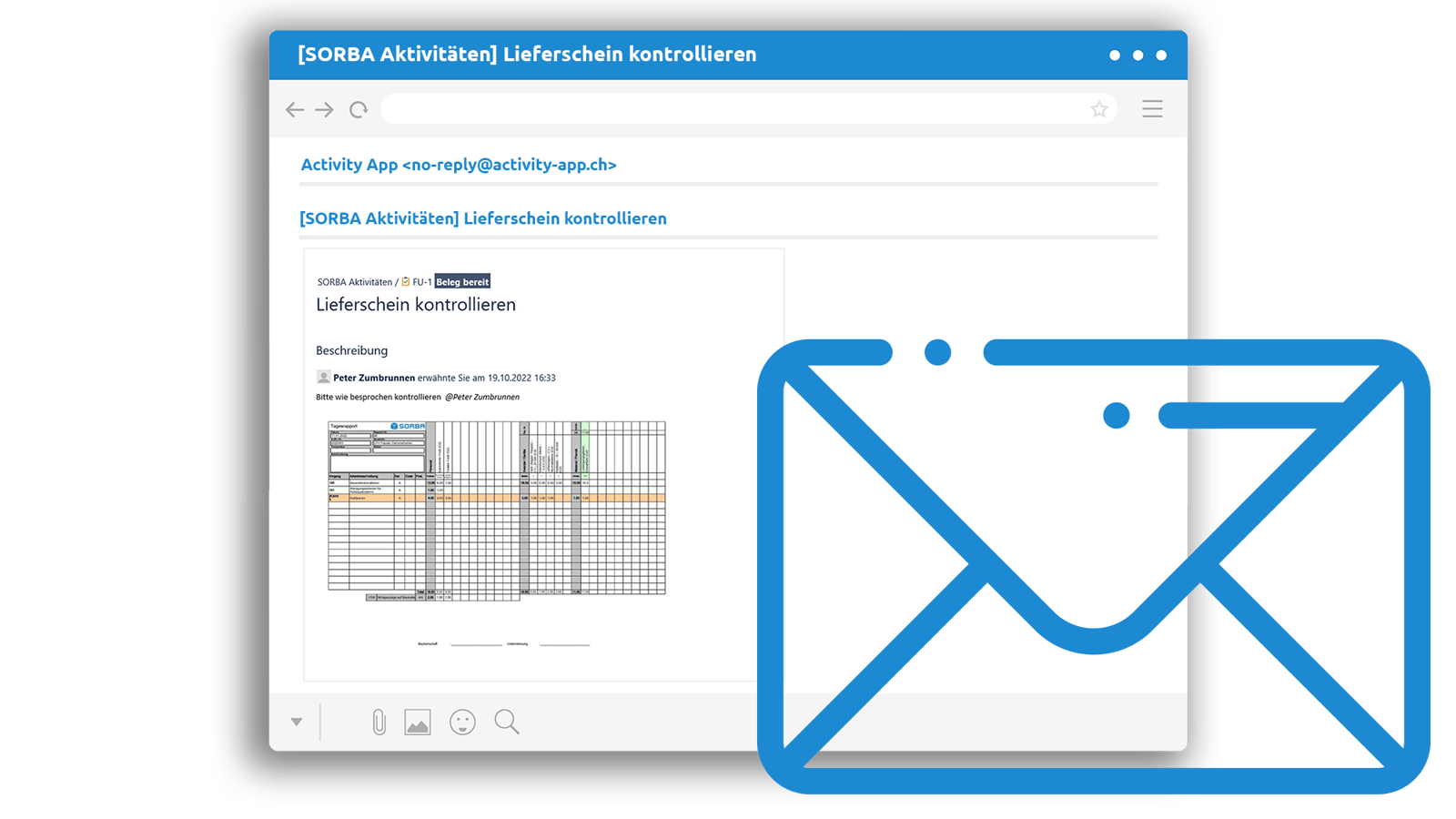 Acitivty Mailing Grafik Alternativ