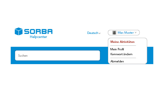 Screenshot SORBA Help Center