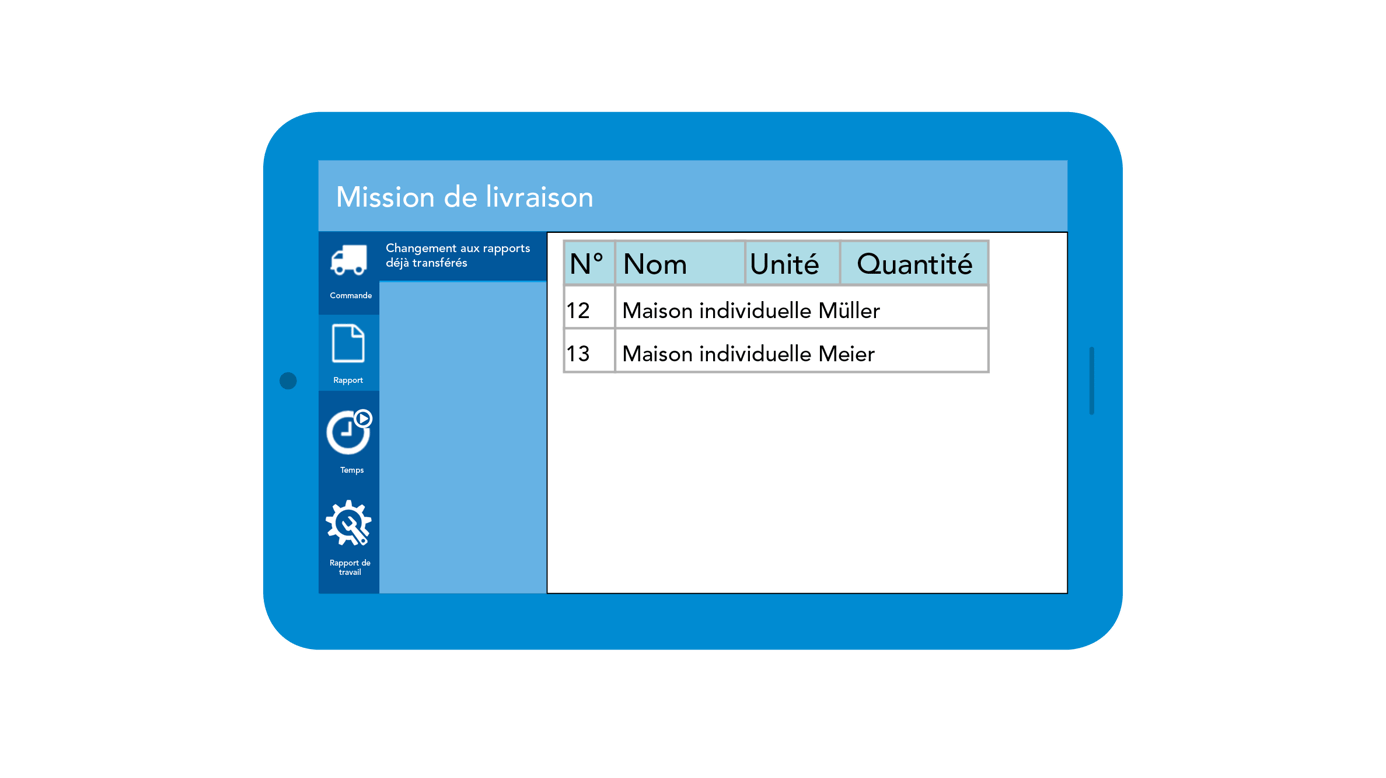 Capture d'écran Disposition App