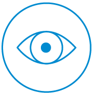 Nachkalkulation Icon Auge