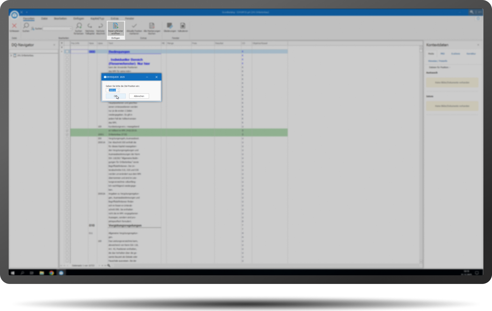 NPK-Leistungsverzeichnisse Leistungsverzeichnisse erstellen mit Rahmen