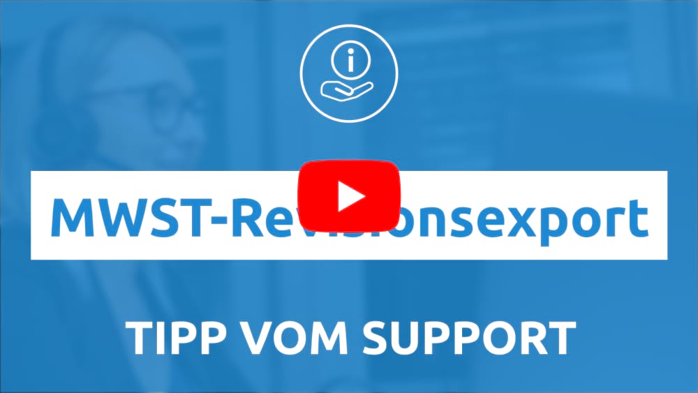 Thumbnail Tipp vom Support Mehrwertsteuer Revisionsexport