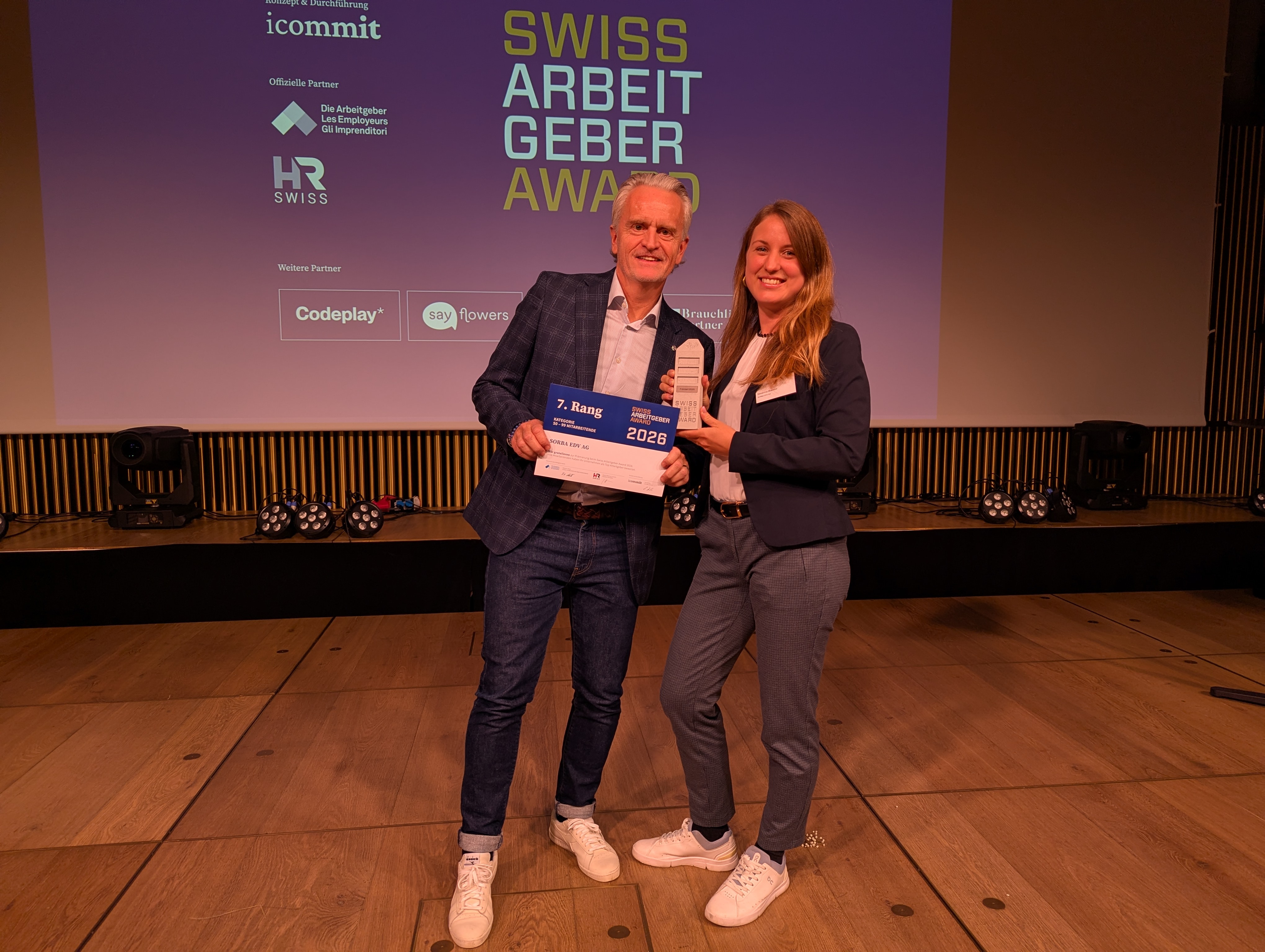 Swiss arbeitgeber award 2025-2026